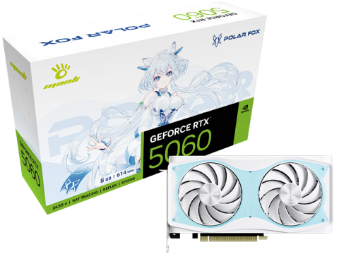 万丽 雪狐 GeForce RTX 5060 OC 8GB GDDR7